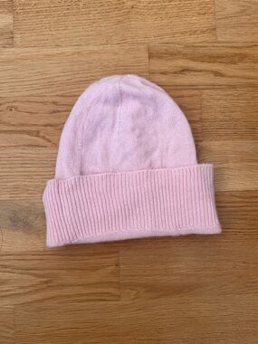 Charter Club Light Pink Cashmere Beanie